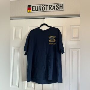 Gildan Dark Blue Graphic Tee